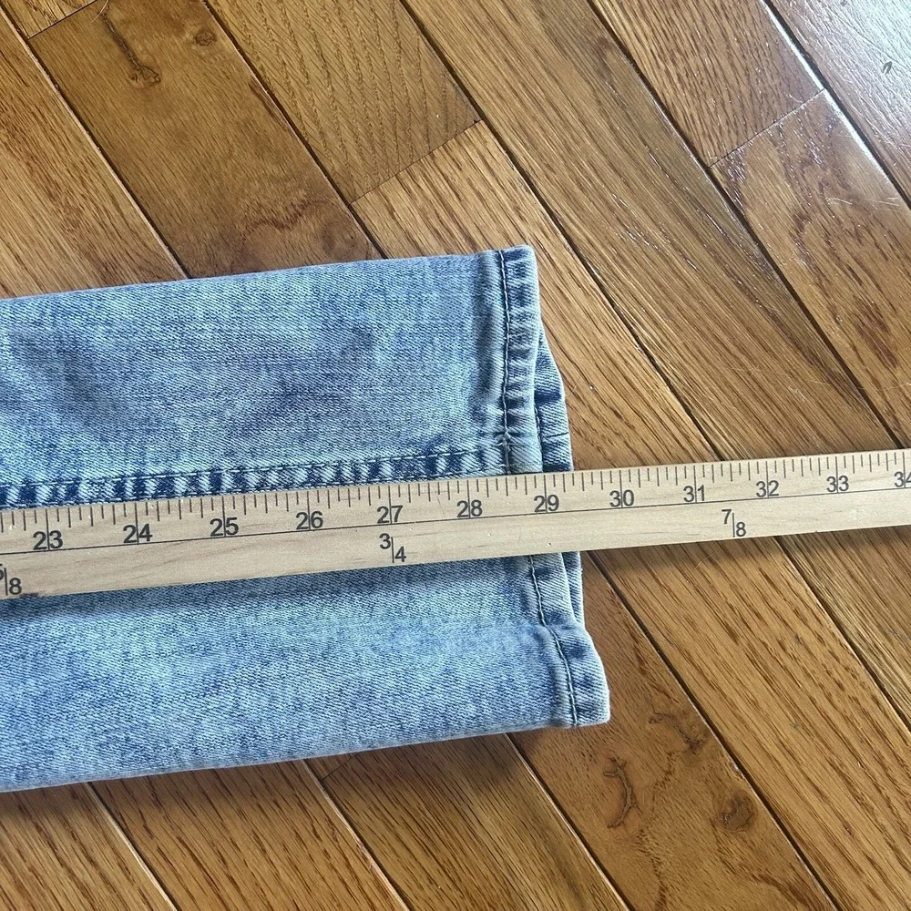 BKE Mason‎ Jeans Mens 32x30 (Actual 32x29) Light Blue Straight Stretch FLAWS